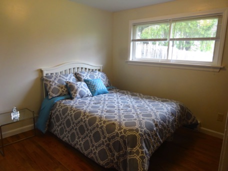 Here is the first bedroom in our 2 Bedroom Apartment